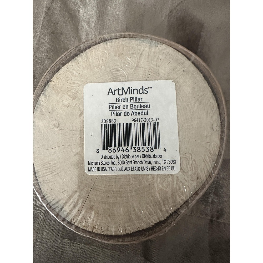 ArtMinds Birch Wood Rounds Slice Natural Unfinished Craft Decor Lot Of 6 USA - Picture 13 of 16